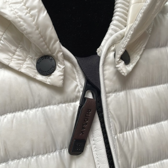 New!!! 2 in 1 Rudsak Lightweight Down Jacket& Vest.Removable Sleeves & Hood - Picture 10 of 14